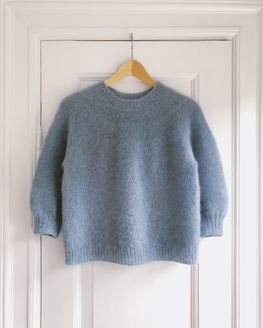 Patron "Novice Sweater - Mohair Edition " - PetiteKnit