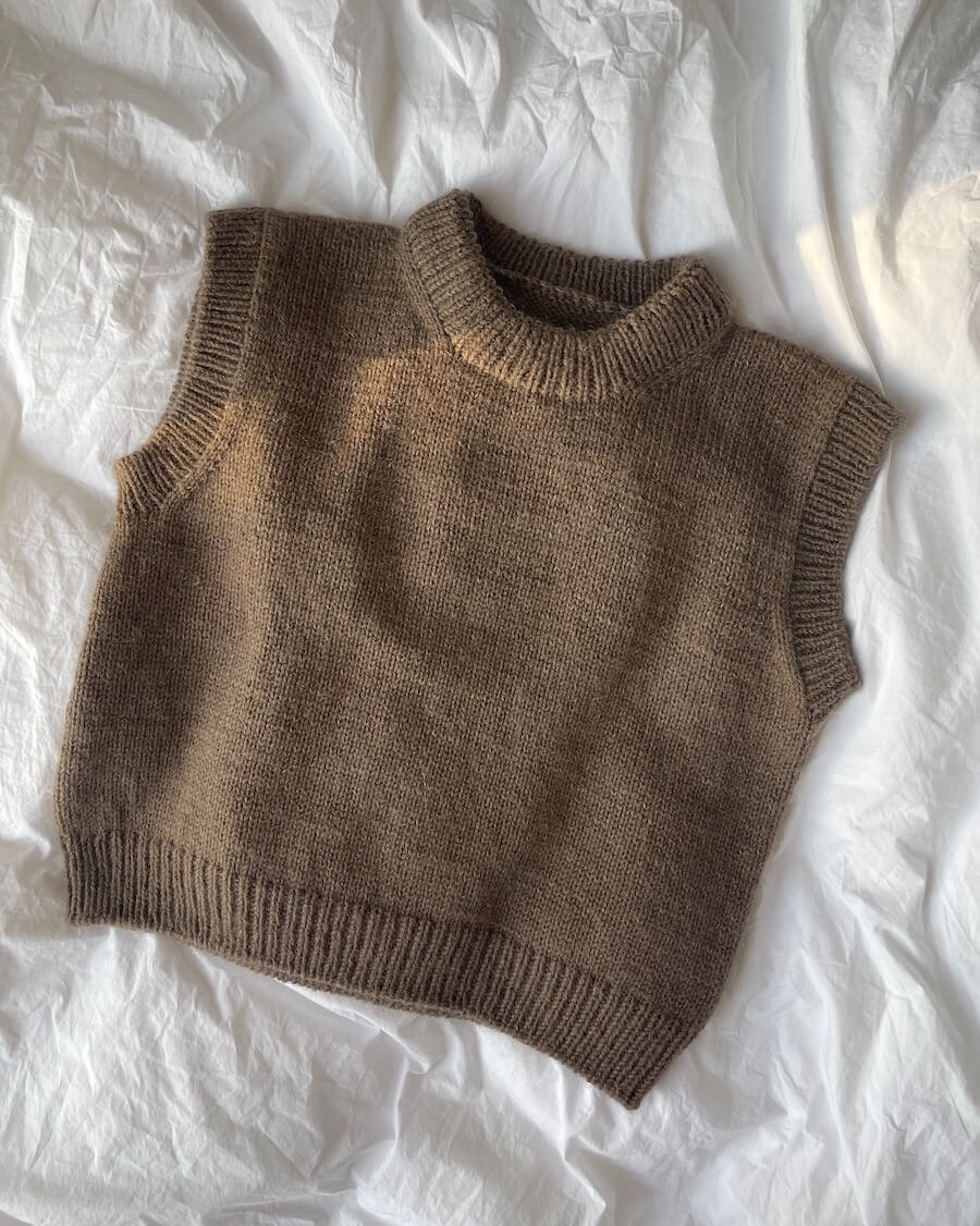 Patron "Novice Slipover" - PetiteKnit