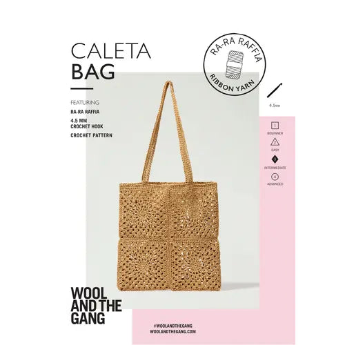 Caleta Bag - Patron crochet en anglais par WOOL AND THE GANG