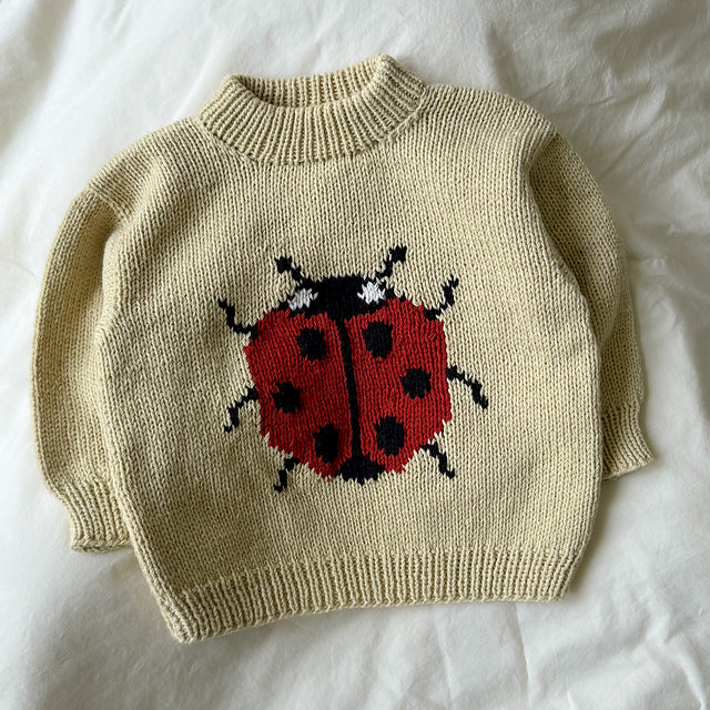 Kit de tricot - Ladybug Sweater par Knitting For Olive