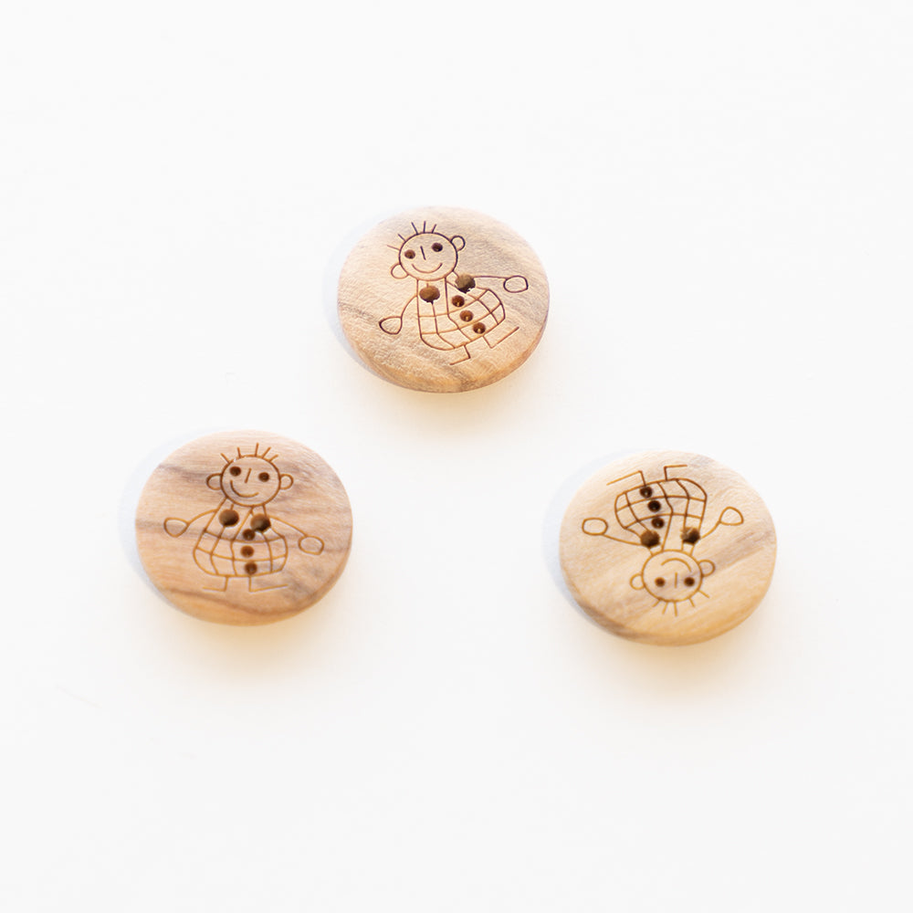 Bouton 18 mm - 1 pièce / 1110