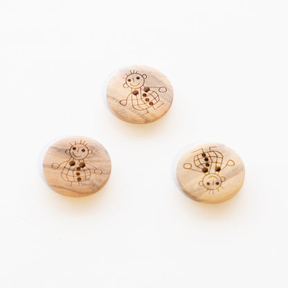 Bouton 18 mm - 1 pièce / 1110