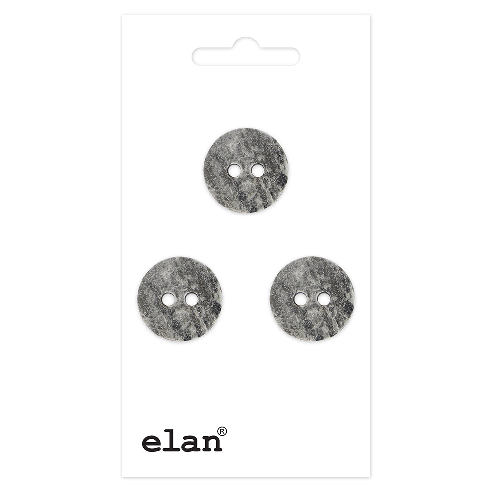 Bouton ELAN à 2 trous - 15 mm (5/8 po) - 3 pièces - 152041C