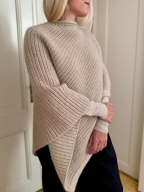 Kit de tricot - MY FLOW PONCHO par Norgardknit