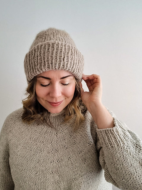 Kit de tricot - Irene beanie par Sari Nordlund