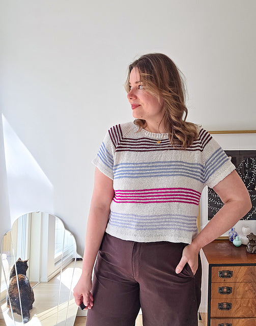 Kit de tricot - Show Your Colors tee par Sari Nordlund