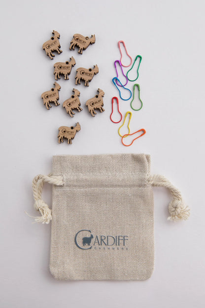 MARQUEURS DE MAILLES par Cardiff Cashmere