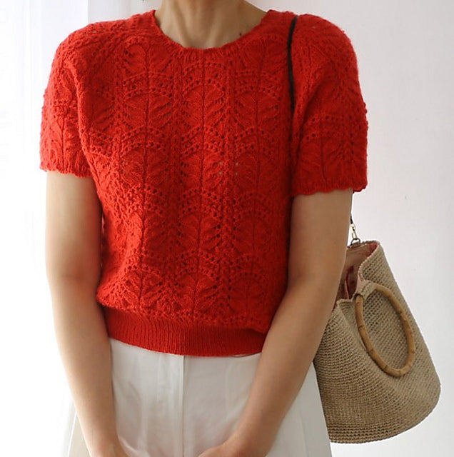 Kit de tricot - La Tulipe Tee par miir_knits