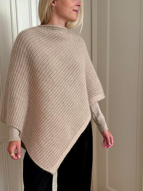 Kit de tricot - MY FLOW PONCHO par Norgardknit