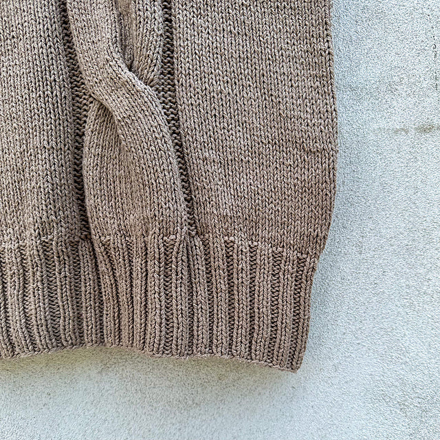 Kit de tricot - Twisted V-top par Knitting For Olive