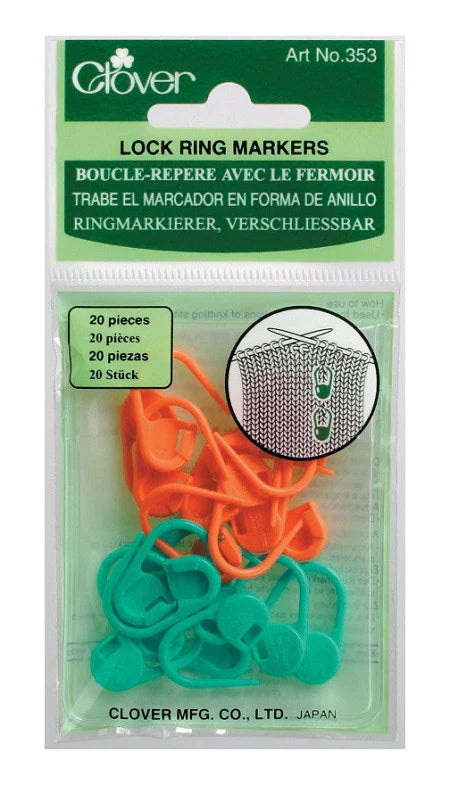 Clover - Marqueurs avec fermoir