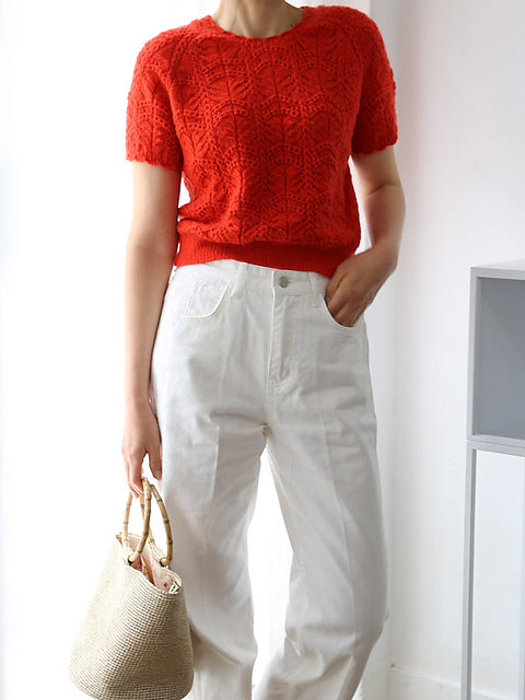 Kit de tricot - La Tulipe Tee par miir_knits