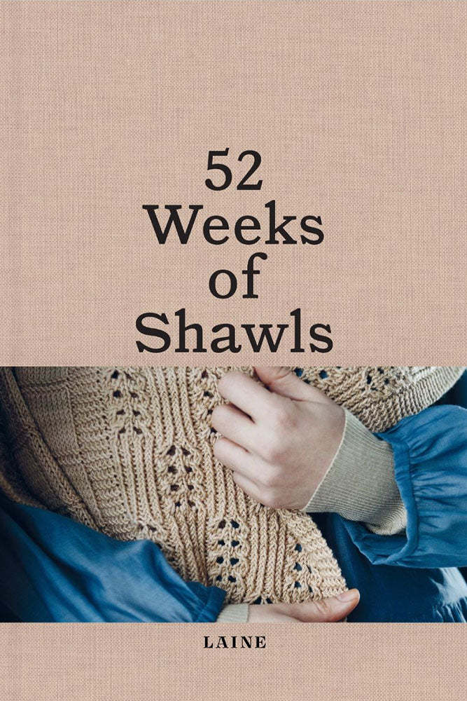 52 Weeks of Shawl par Laine Magazine - Livre tricot anglais