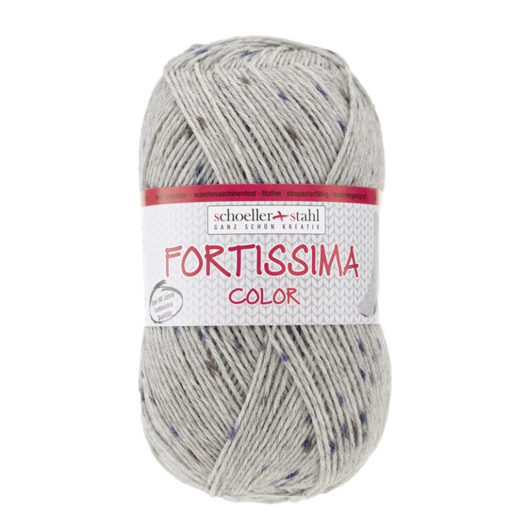 Fortissima Colour Tweed - Laine à chaussettes