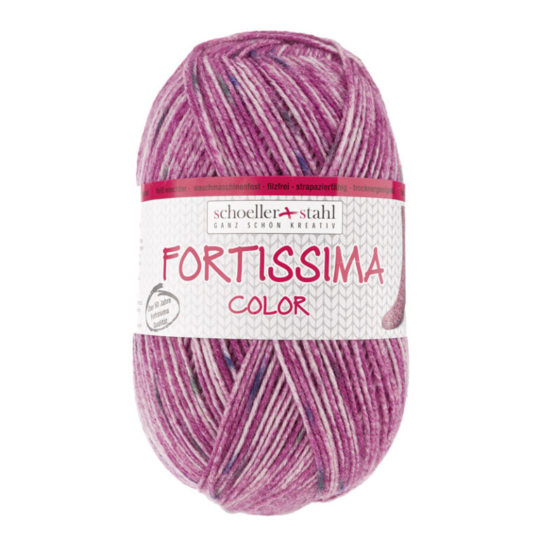 Fortissima Colour Tweed - Laine à chaussettes