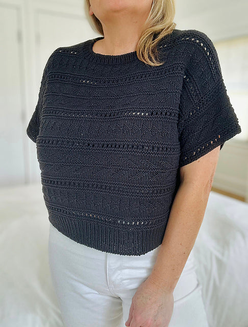 Kit de tricot - Seashore Breeze Tee par Jennifer Shiels Toland