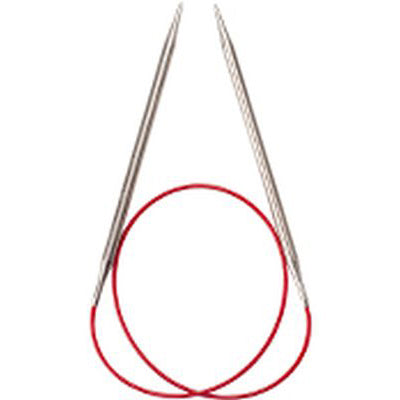 7016 / RED Lace SS Circulars 16&quot;/40cm - Aiguilles Fixes