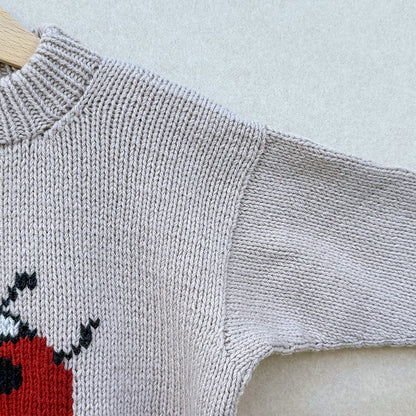 Kit de tricot - Ladybug Sweater par Knitting For Olive