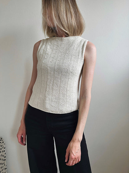 Kit de tricot - Aster Silk Top par Sofia Scotford