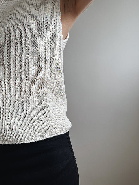 Kit de tricot - Aster Silk Top par Sofia Scotford