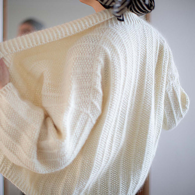 Kit de tricot - Villa Wrap par Anne Ventzel