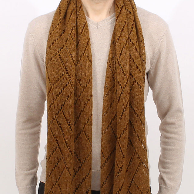 Kit de tricot - Augustus (Classic Yak Shawl) par Steve Rousseau 3.50mm