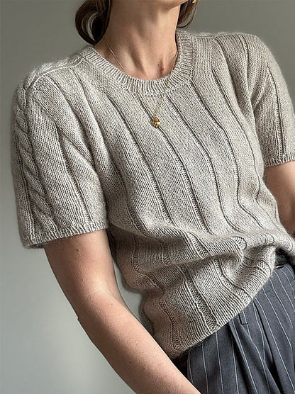 Kit de tricot - Braidy Loop Tee par Other Loops_
