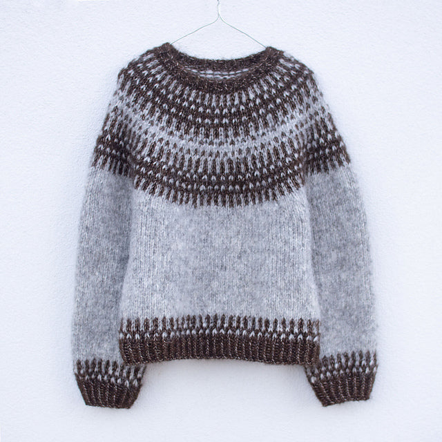 Kit de tricot - Badger Sweater par Anne Ventzel