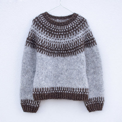 Kit de tricot - Badger Sweater par Anne Ventzel