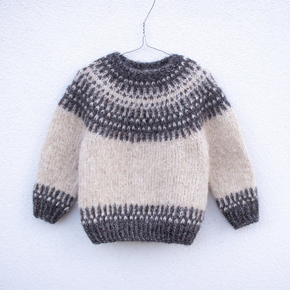 Kit de tricot - Badger Sweater par Anne Ventzel