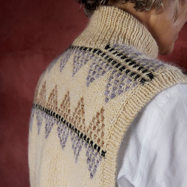 Kit de tricot - Beth Warmer par Anne Ventzel