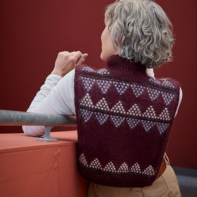 Kit de tricot - Beth Warmer par Anne Ventzel