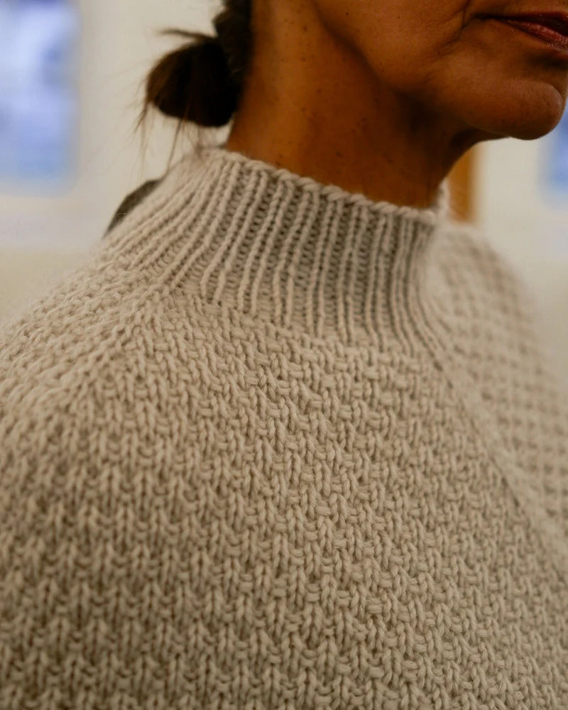 Kit de tricot - Elvira Poncho par Knitting For Olive