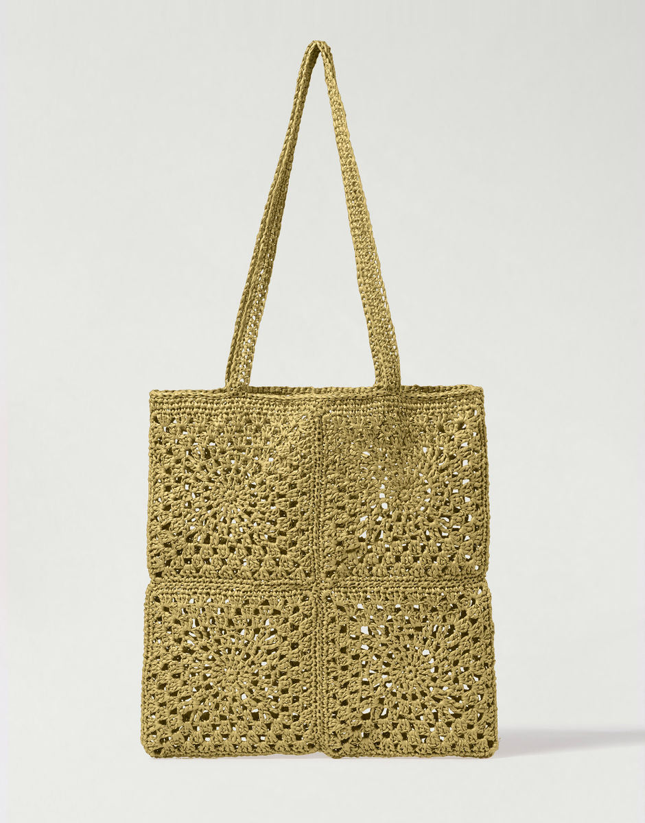 Kit de crochet - Caleta Bag par Wool and the Gang - Patron anglais inclus