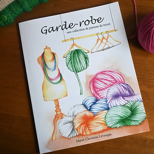 PRÉ-COMMANDE Livre Garde-Robe par Marie-Christine Lévesque 