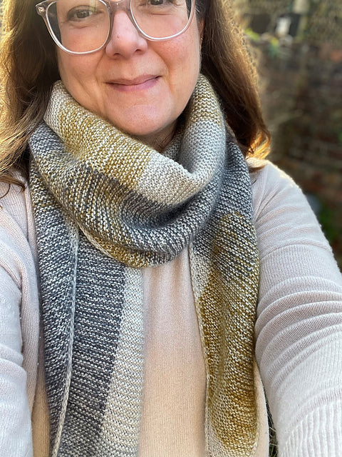 Kit de tricot - Cecil Shawl and Cowl par Joanna Herriott