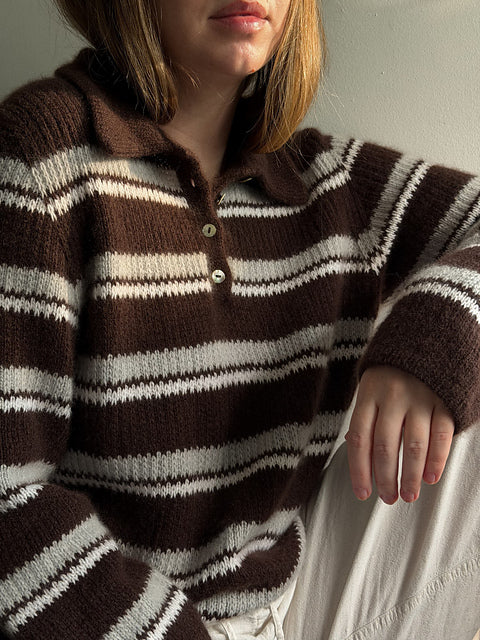 Kit de tricot - Chantal Polo par Moreca knit
