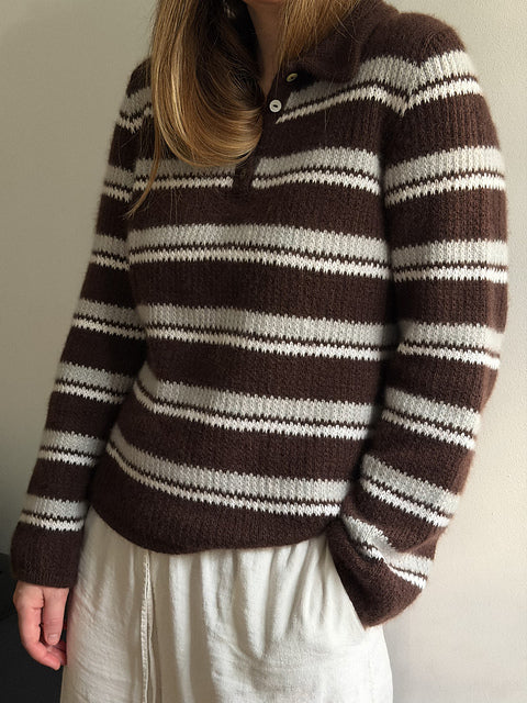 Kit de tricot - Chantal Polo par Moreca knit