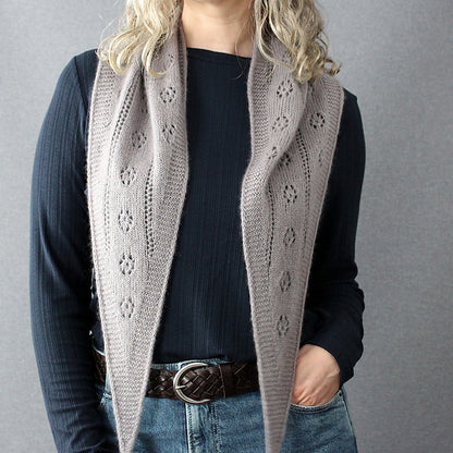 Kit de tricot - Claire Scarf par Lisa Hannes
