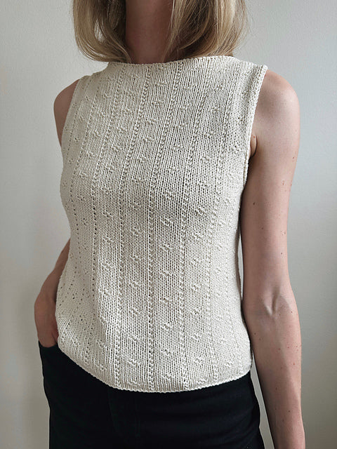 Kit de tricot - Aster Silk Top par Sofia Scotford