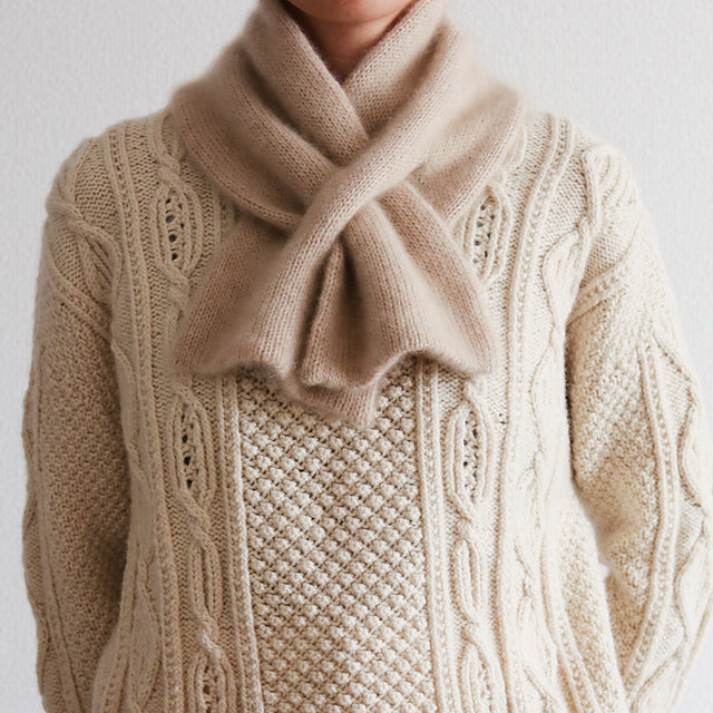 Kit de tricot - Double Knit Scarf par HELLO, HYGGE LIFE