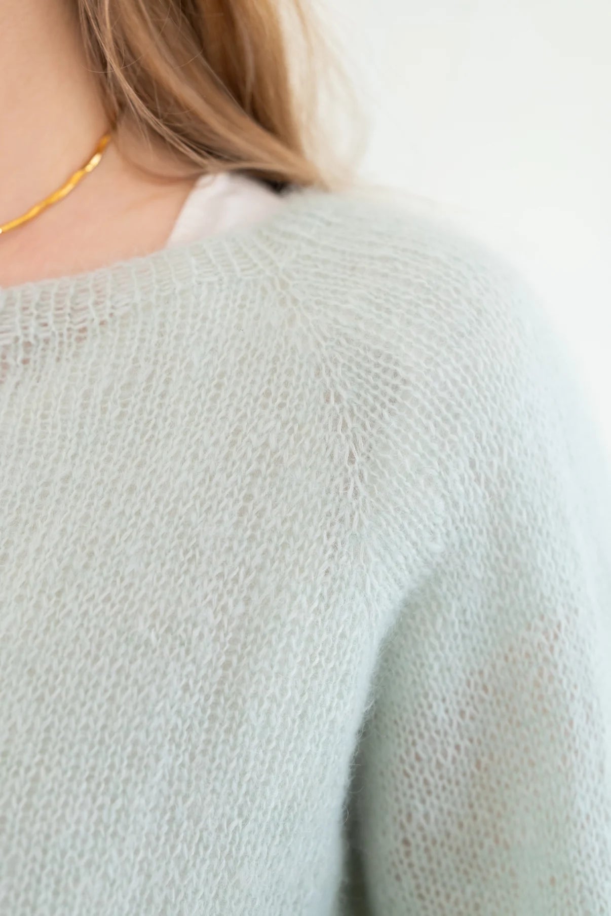 Kit de tricot - Ludivine Cardigan par Majo Garn (patron gratuit)
