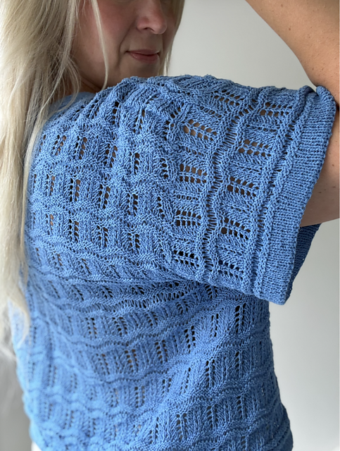 Kit de tricot - Day Dancer Tee par Paula Narkiniemi