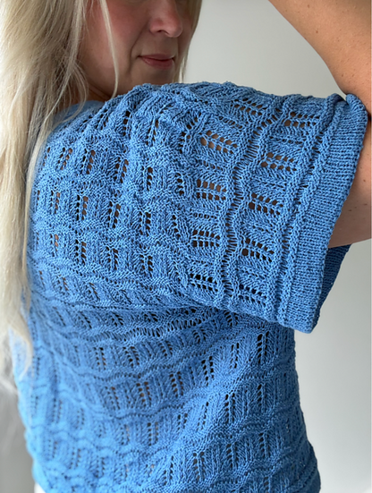 Kit de tricot - Day Dancer Tee par Paula Narkiniemi