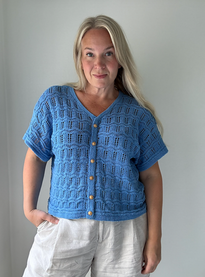 Kit de tricot - Day Dancer Tee par Paula Narkiniemi