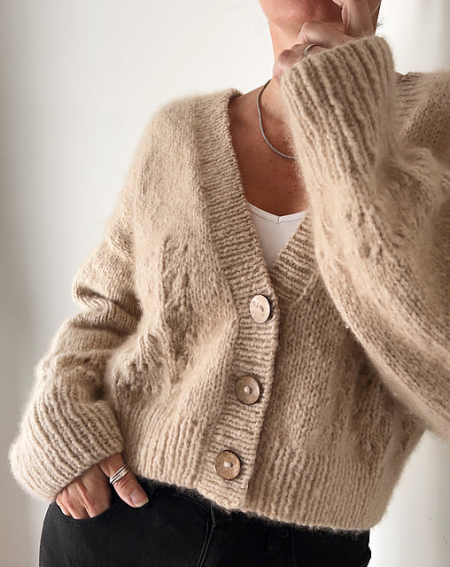 Kit de tricot - Dunes Cardigan par Caidree