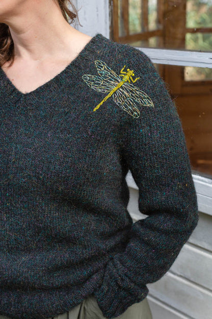Embroidery on Knits - Livre tricot anglais