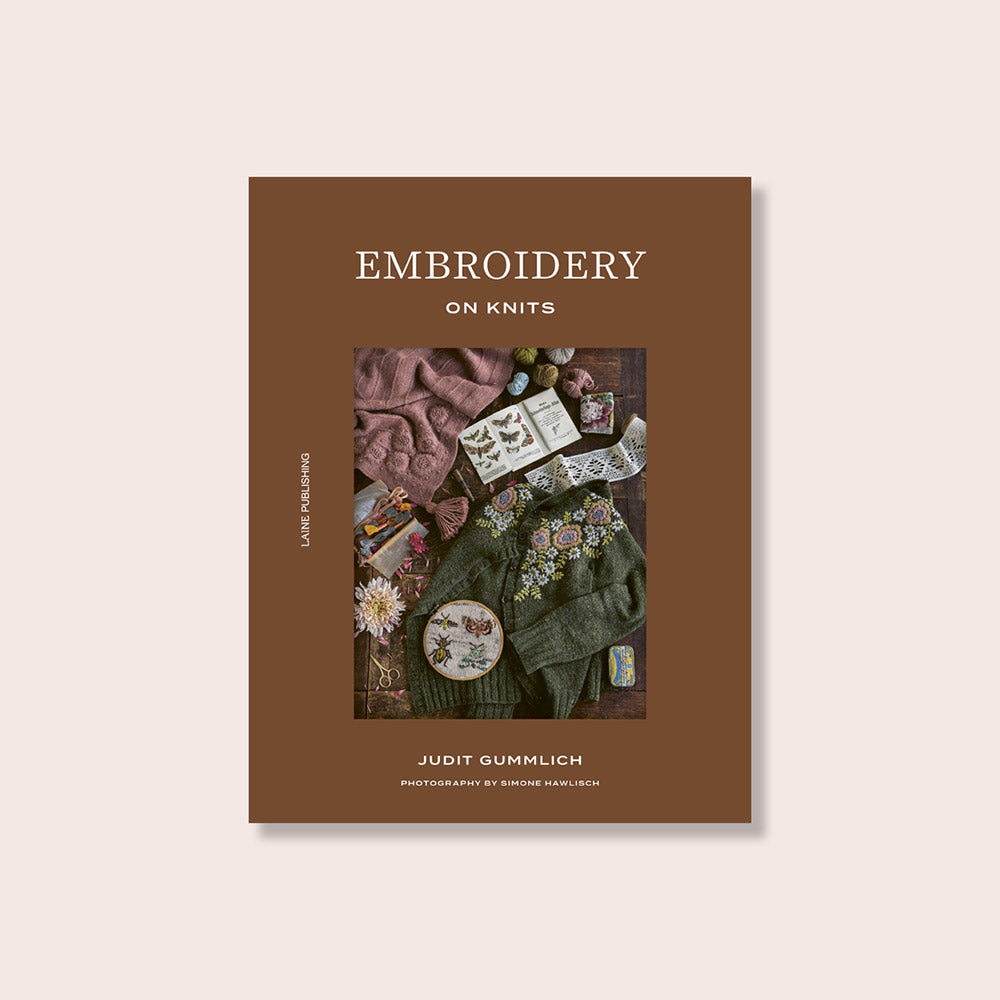 Embroidery on Knits - Livre tricot anglais