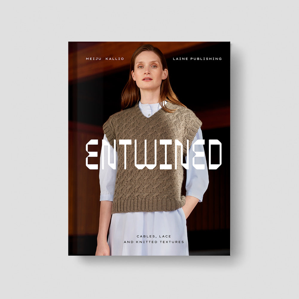 Entwined LAINE Publishing - Livre tricot anglais