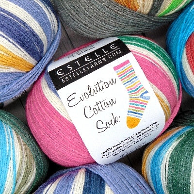 Evolution Cotton Sock – Estelle Yarns